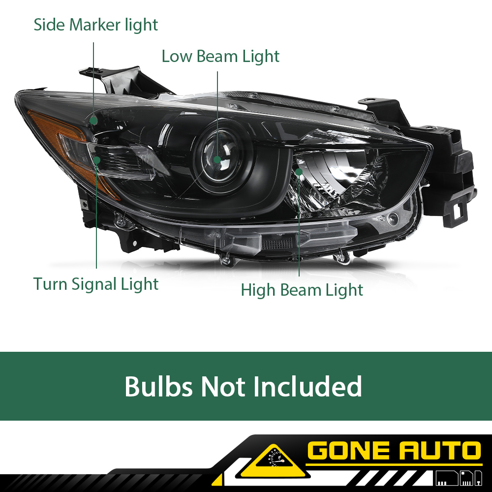 PIT66 Headlights Fit For 2013-2016 Mazda CX-5 Halogen Projector Factory Headlamp Lh Rh Set PIT66 Headlights Fit For 2013-2016 Mazda CX-5 Halogen Projector Factory Headlamp Lh Rh Set